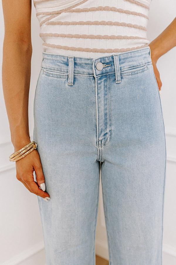 Just USA Rhea High Waist Wide Leg Jean Product Image