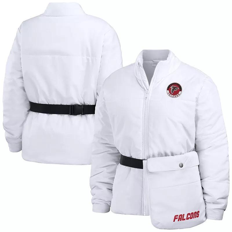 Womens WEAR by Erin Andrews Atlanta Falcons Packaway Full-Zip Puffer Jacket Product Image