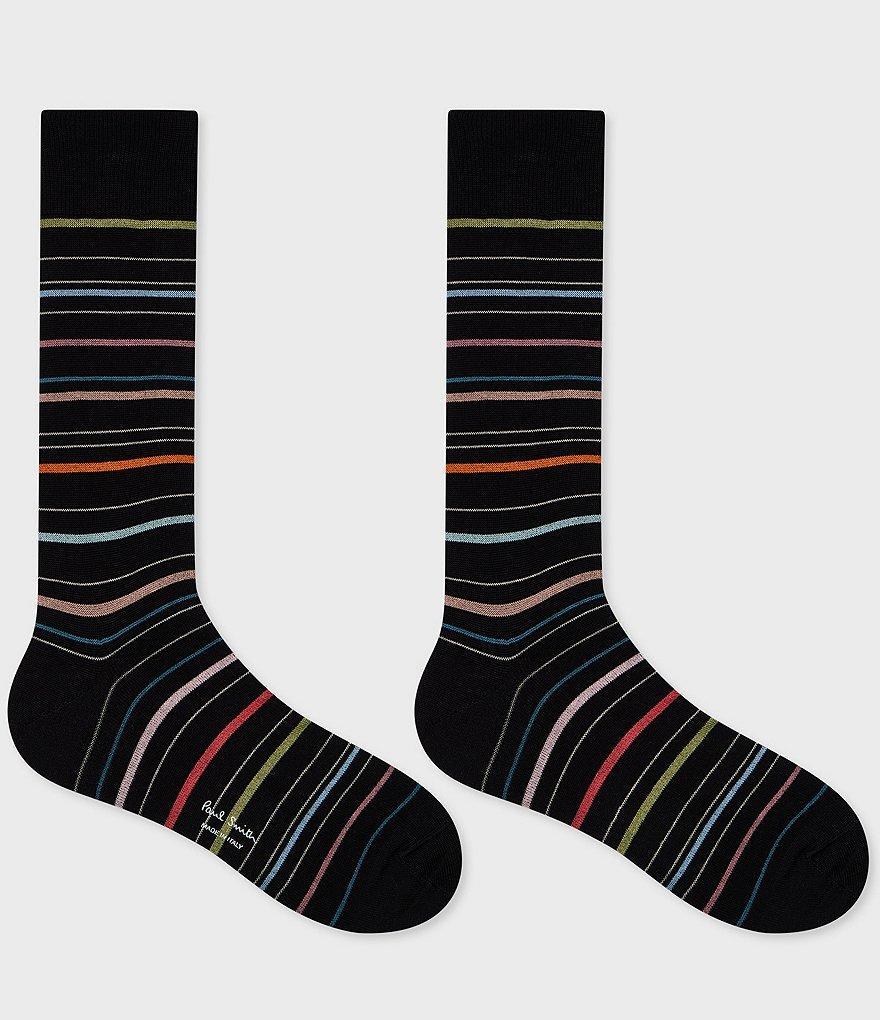 Paul Smith Pencil Stripe Crew Socks Product Image