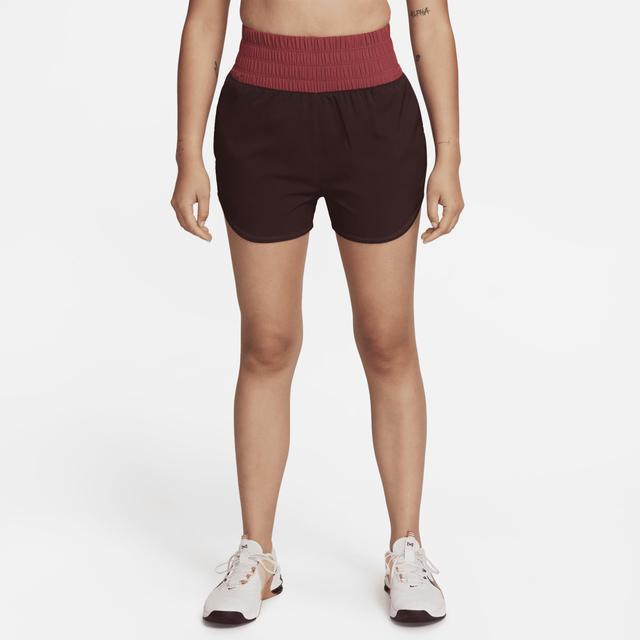 Nike Womens One SE Dri-FIT Ultra-High-Waisted 3 Brief-Lined Shorts Product Image