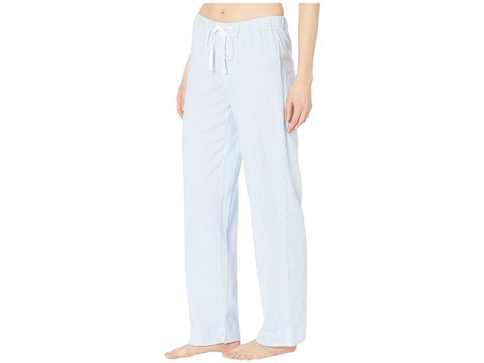 Lauren Ralph Lauren Cotton Polyester Jersey Separate Long Pants Stripe) Women's Pajama Product Image