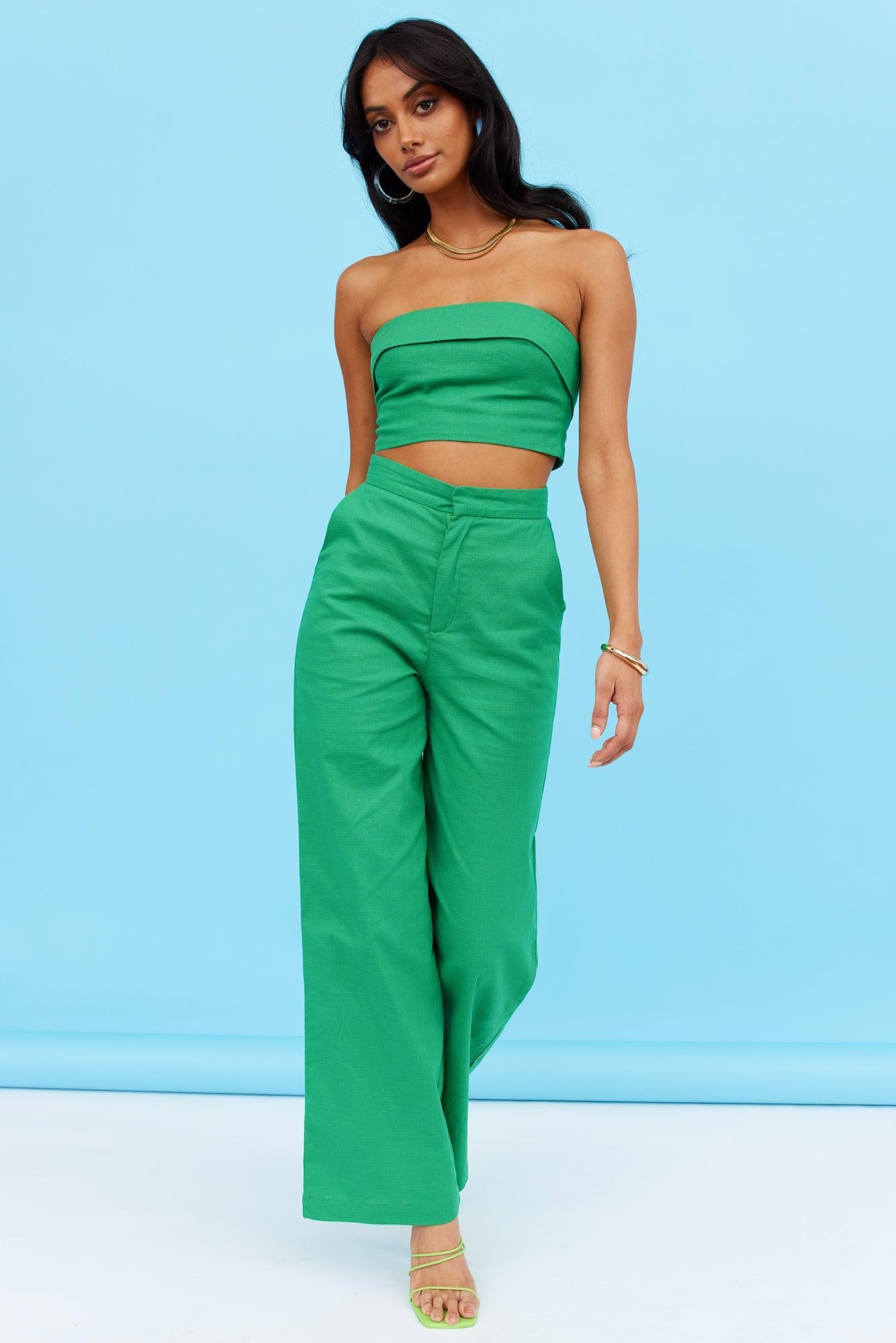 First Move Pants Green Product Image