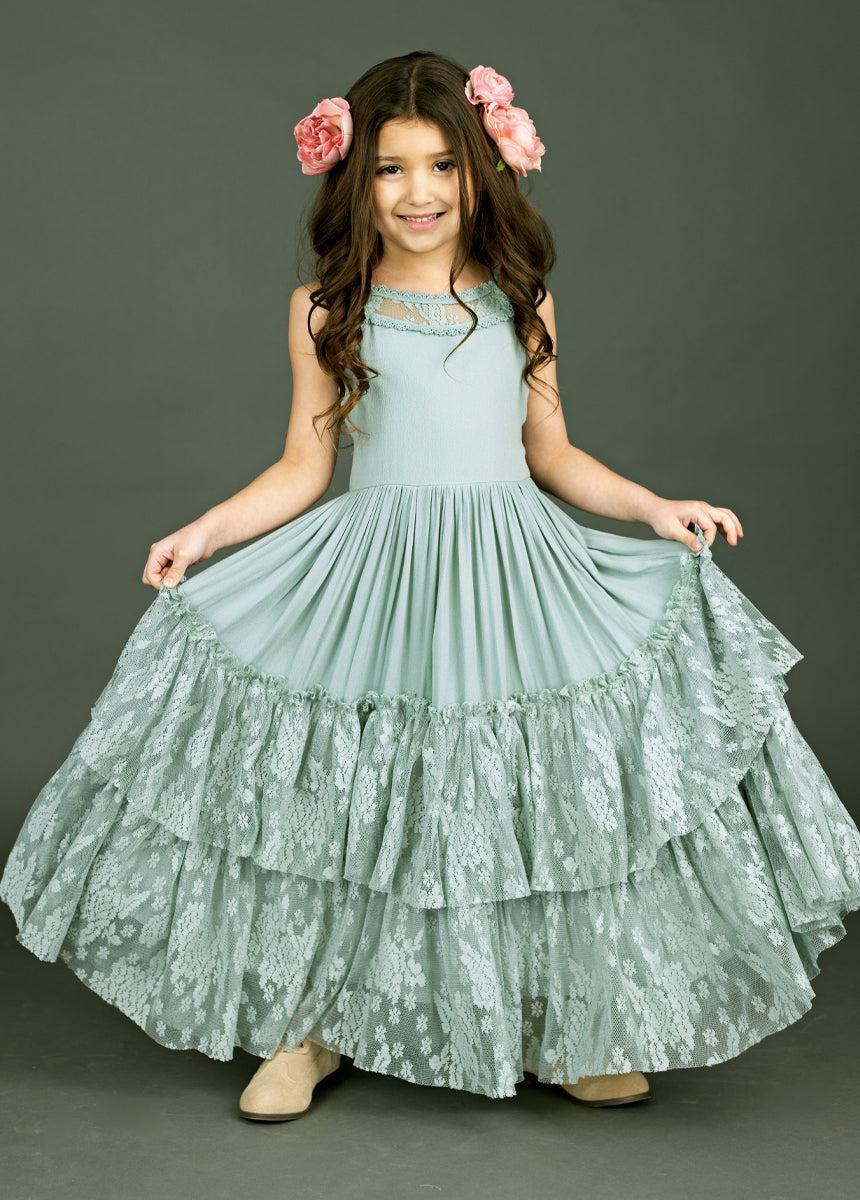 Catrin Dress in Seaglass Product Image