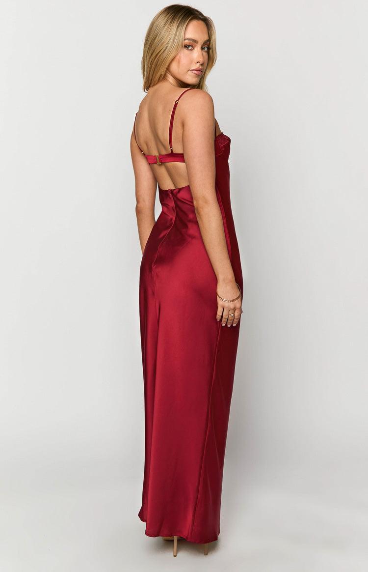 Scarlette Red Maxi Dress Product Image