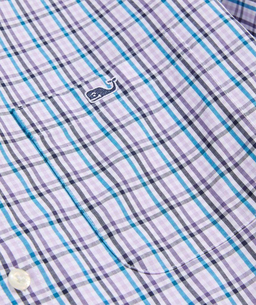 Stretch Poplin Tattersall Shirt Product Image