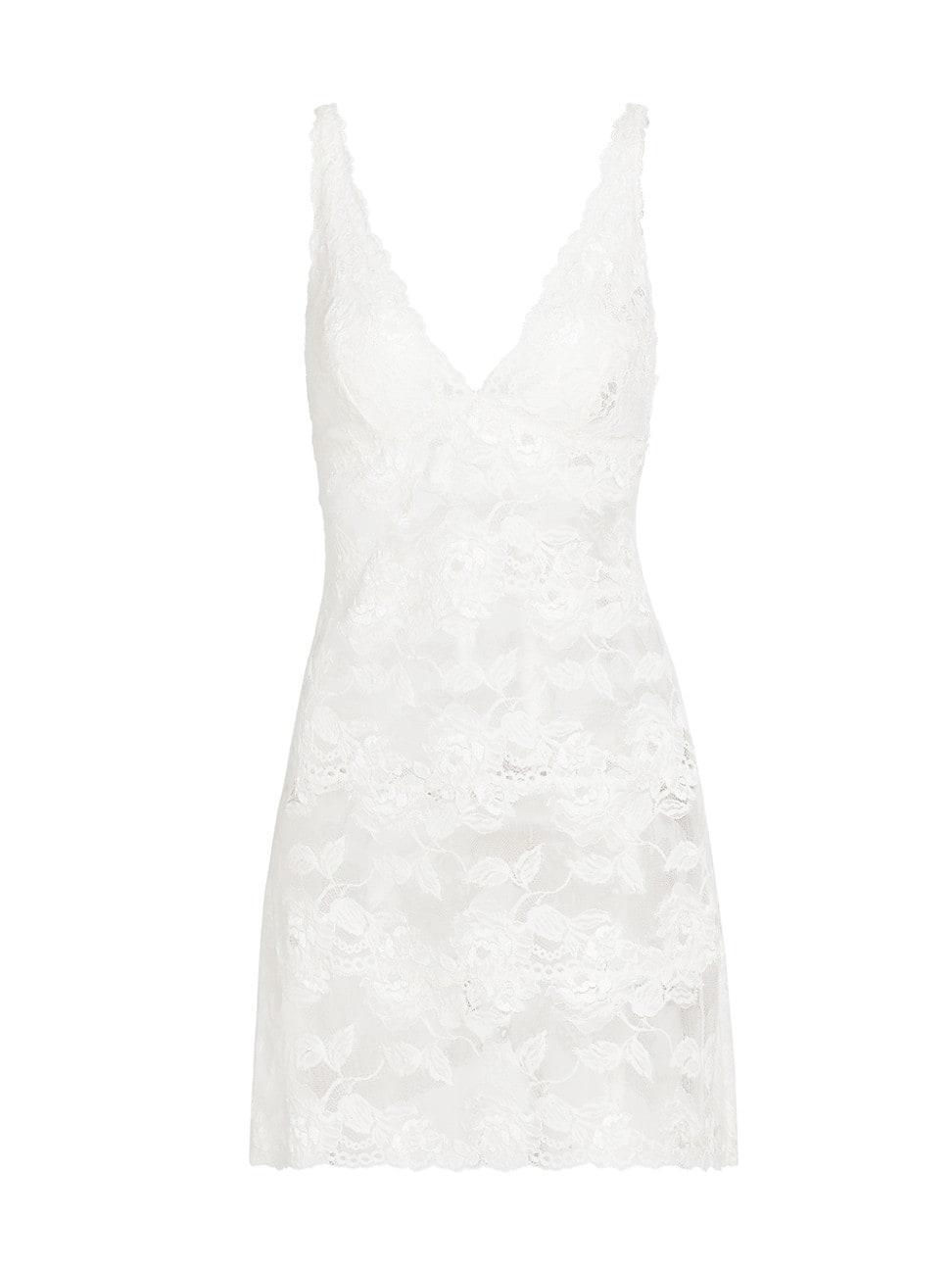 Womens Imagine Floral Lace Slip Minidress Product Image