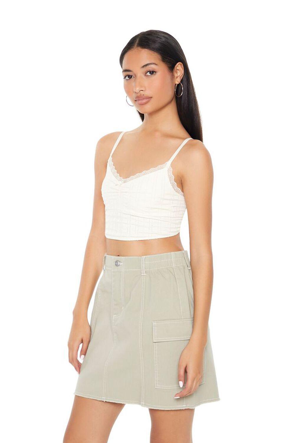 Cargo A-Line Mini Skirt | Forever 21 Product Image