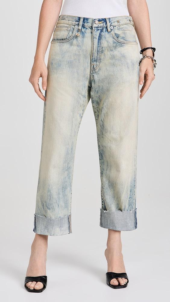 R13 Cuffed X-Bf Jeans | Shopbop Product Image