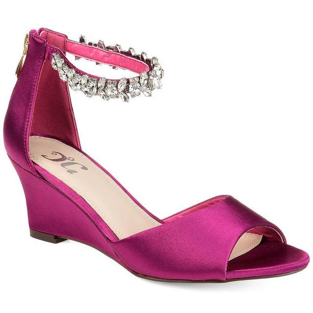 Journee Collection Connor Womens Dress Wedges Pink Product Image