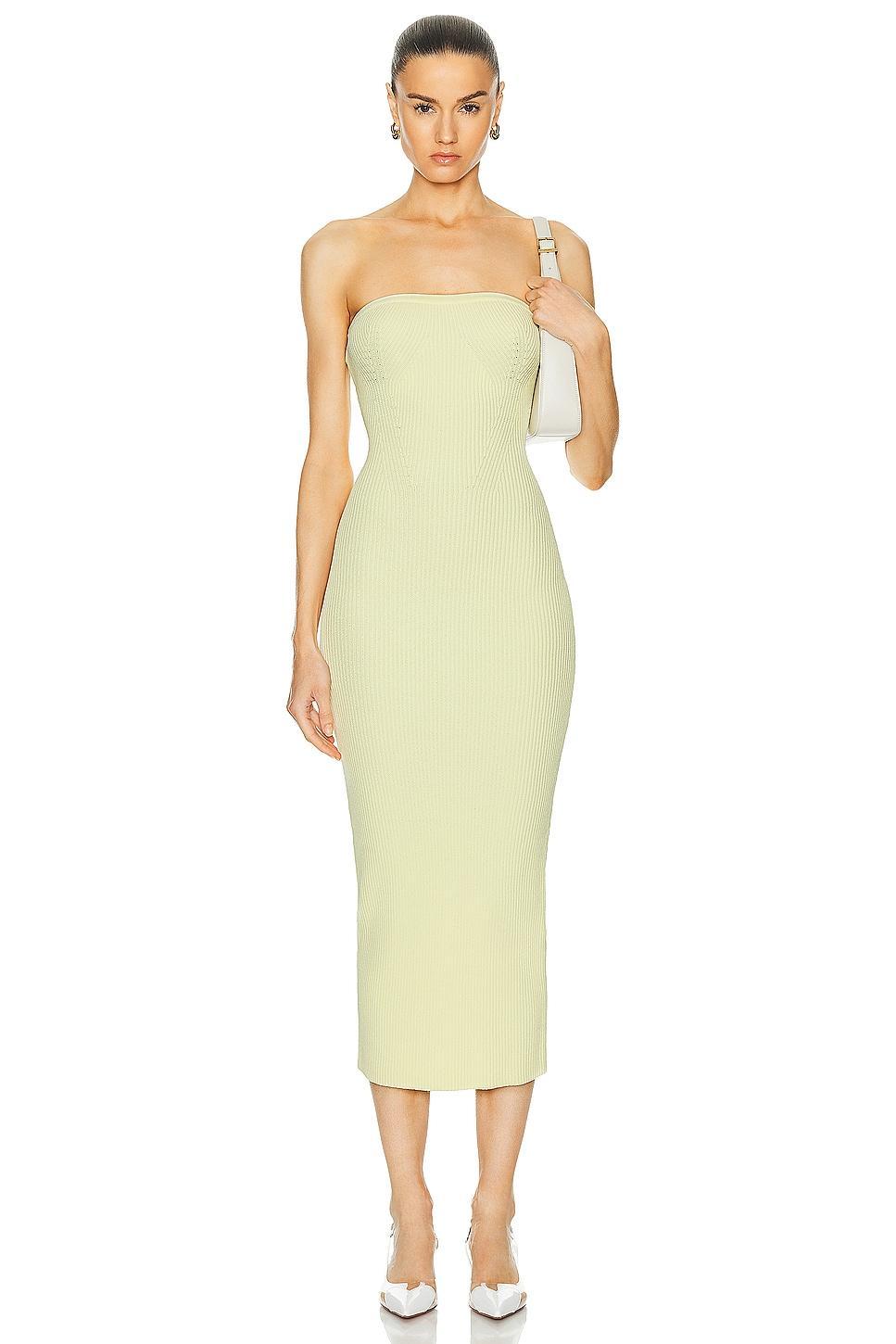 Arden Strapless Midi Dress Product Image