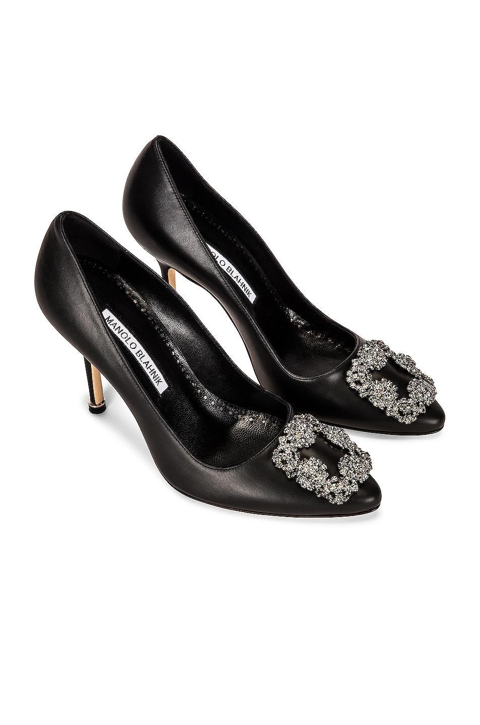 Womens Hangisi 105MM Embellished Leather Pumps Product Image