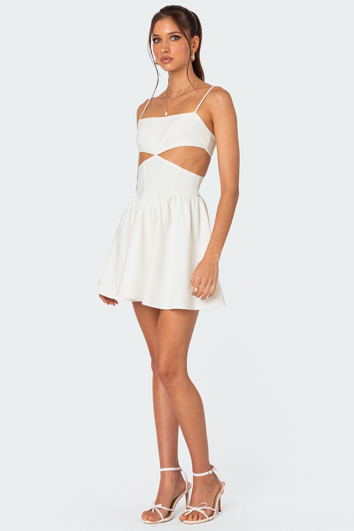 Ari Cut Out Corset Mini Dress Product Image