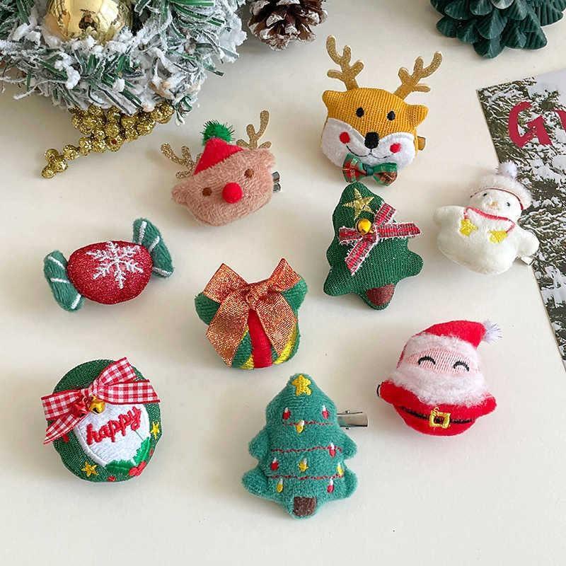 Christmas Fabric Hair Clip (Various Designs) Product Image