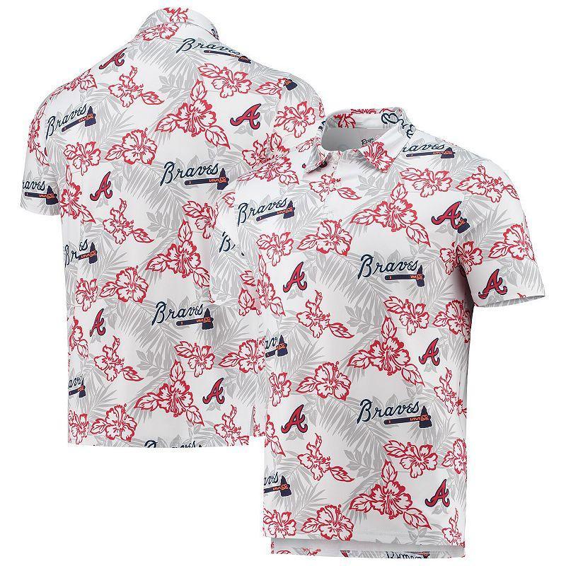 Mens Reyn Spooner Atlanta Braves Performance Polo Product Image