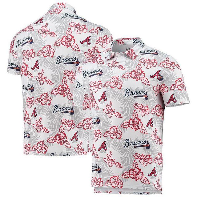 Mens Reyn Spooner Atlanta Braves Performance Polo Product Image