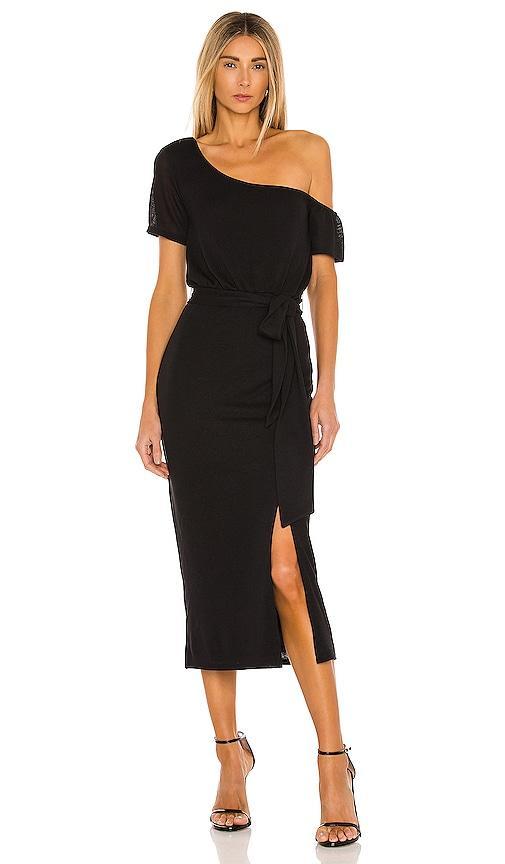 Lovers and Friends Eden Midi Dress in Black Product Image