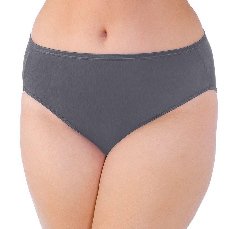 Plus Size Vanity Fair Illumination Hi Cut Panty 13810, Womens Product Image