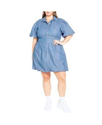 Plus Size Denim Ella Dress product image