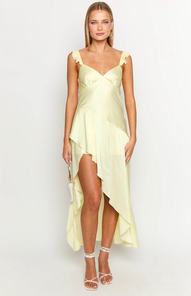 Corrina Yellow Maxi Dress Product Image