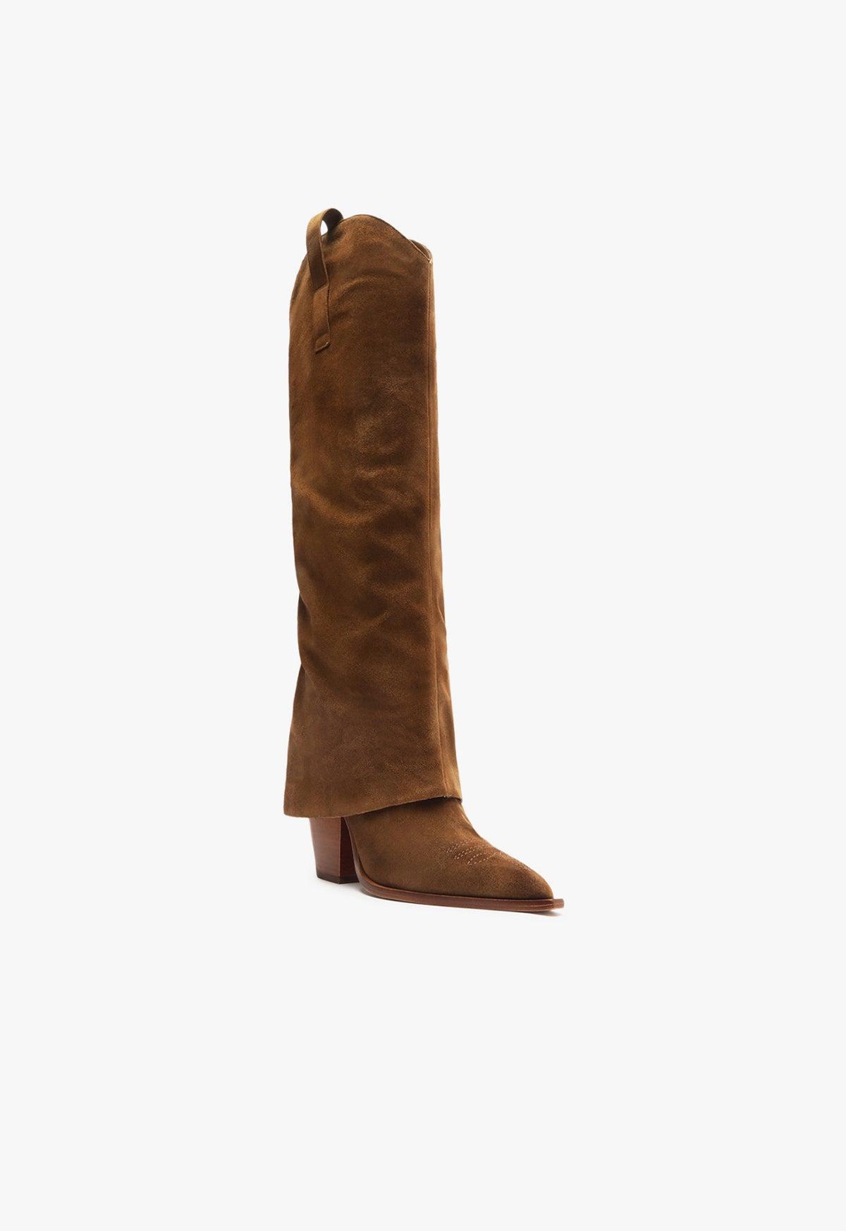 Woody Up Cloak Suede Boot Female Product Image