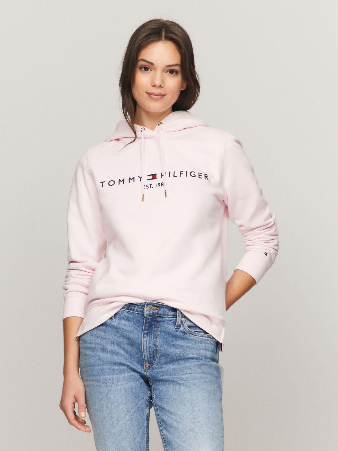 Tommy Hilfiger Women's Embroidered Tommy Logo Hoodie Product Image