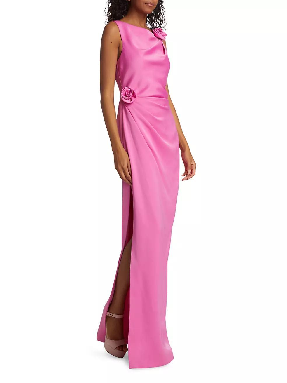 Leela Crepe Maxi Dress Product Image