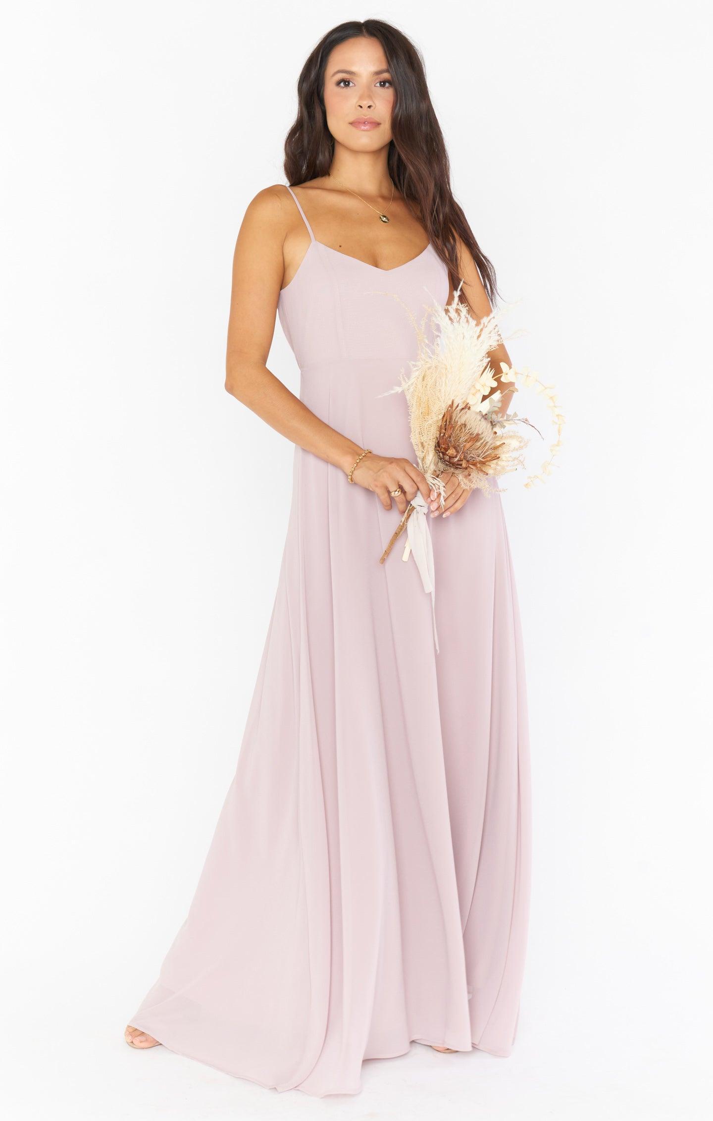 Faith Maxi Dress ~ Ivory Luxe Satin Product Image