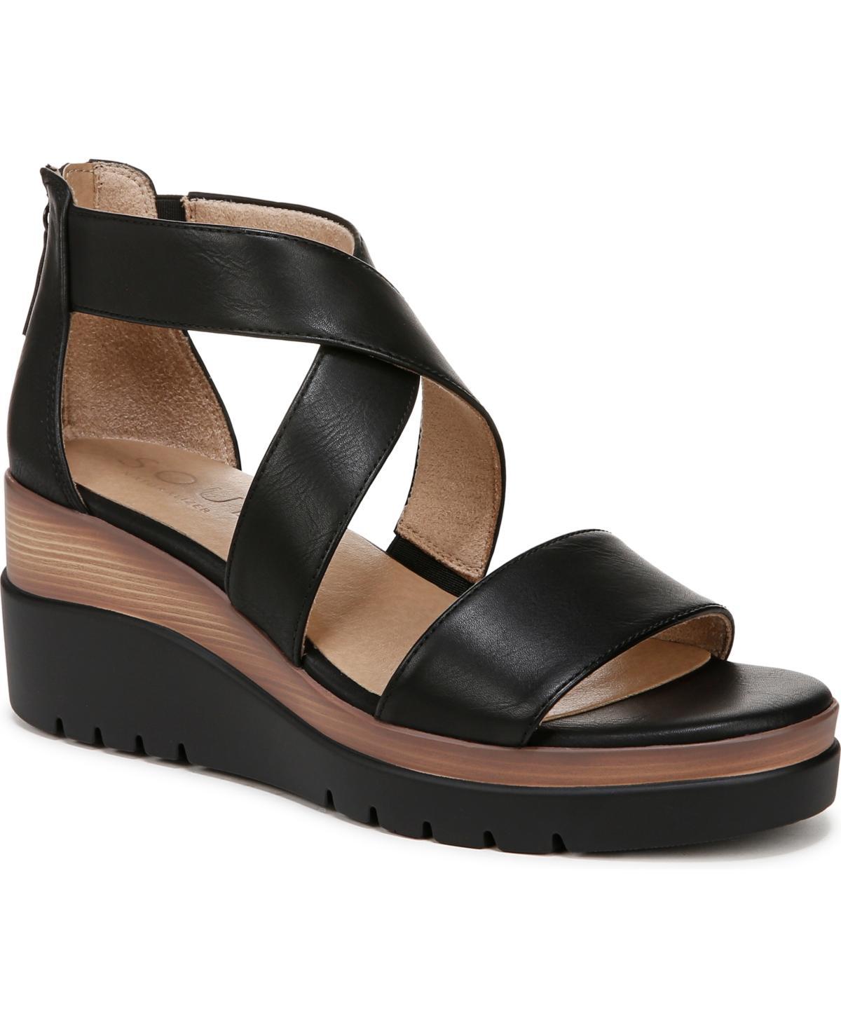 SOUL Naturalizer Goodtimes Womens Wedge Sandals Product Image