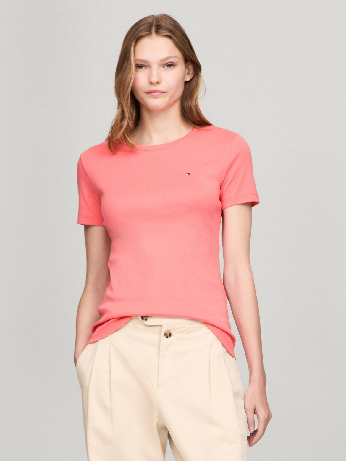 Tommy Hilfiger Women's Crewneck Favorite T-Shirt Product Image