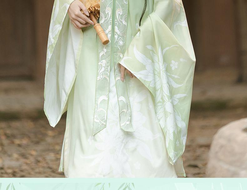 Floral Hanfu Costume Set Product Image