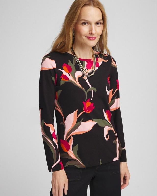 Women's Touch of Cool Trails Long Sleeve Tee Product Image