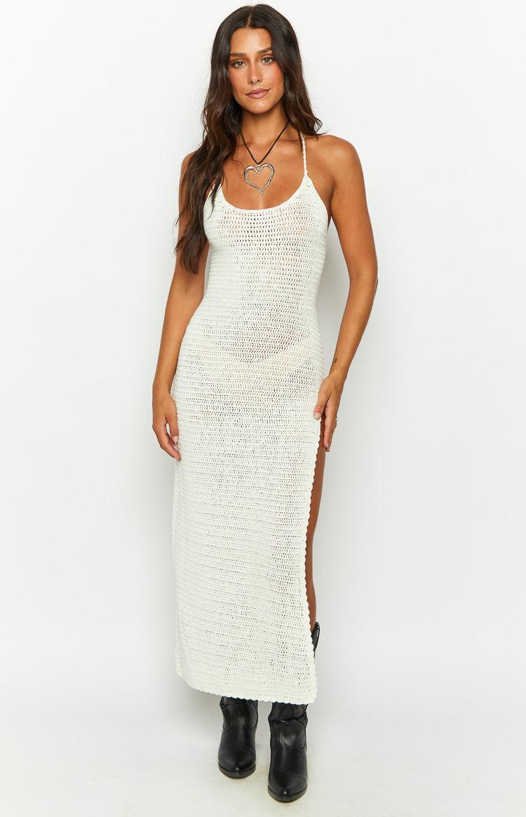 Romie White Maxi Dress Product Image