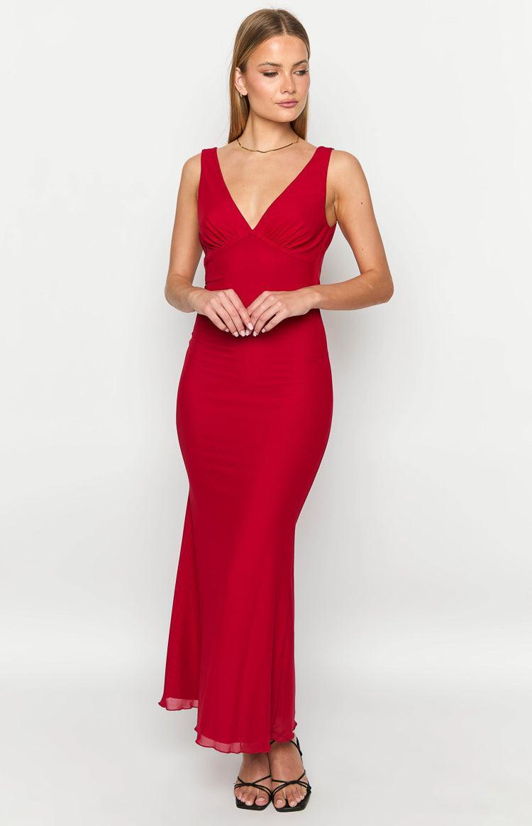 Matisse Red Maxi Dress Product Image