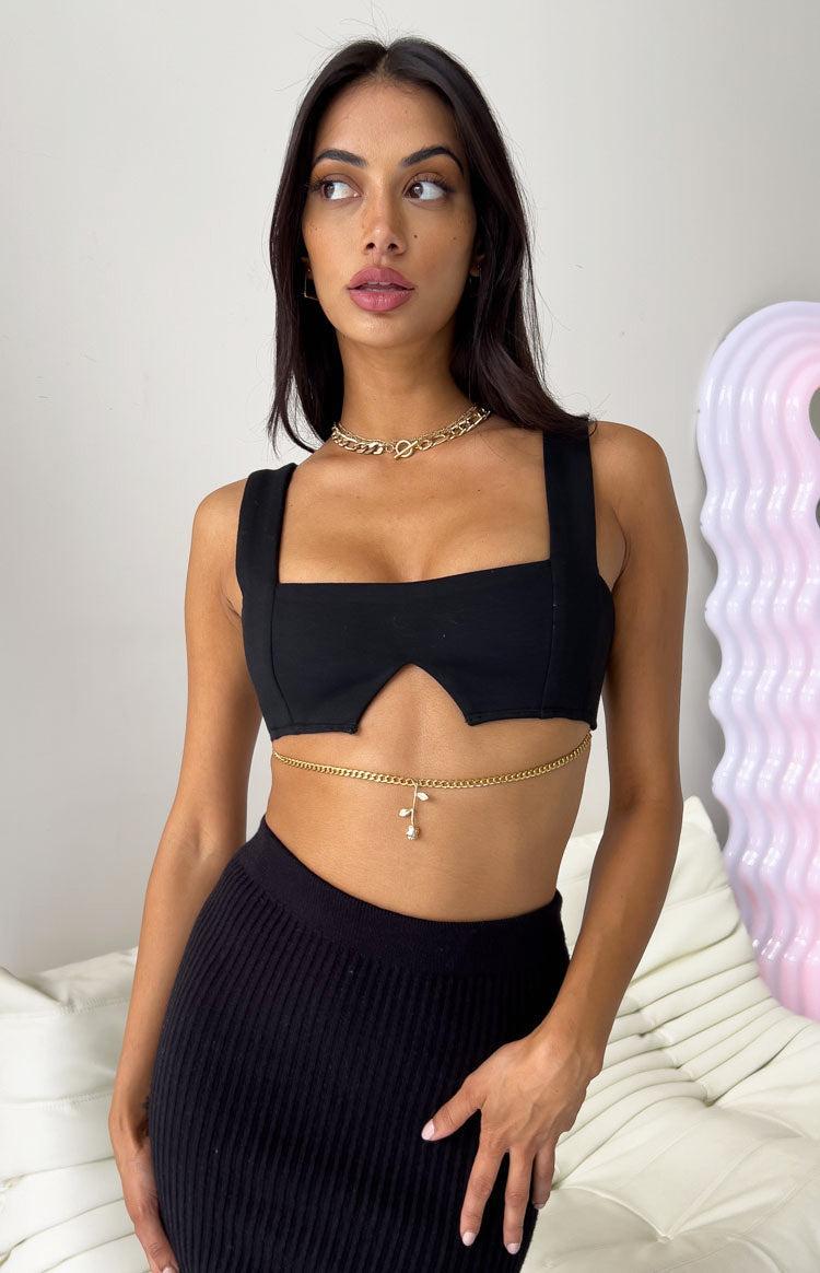 Eve Crop Black Product Image