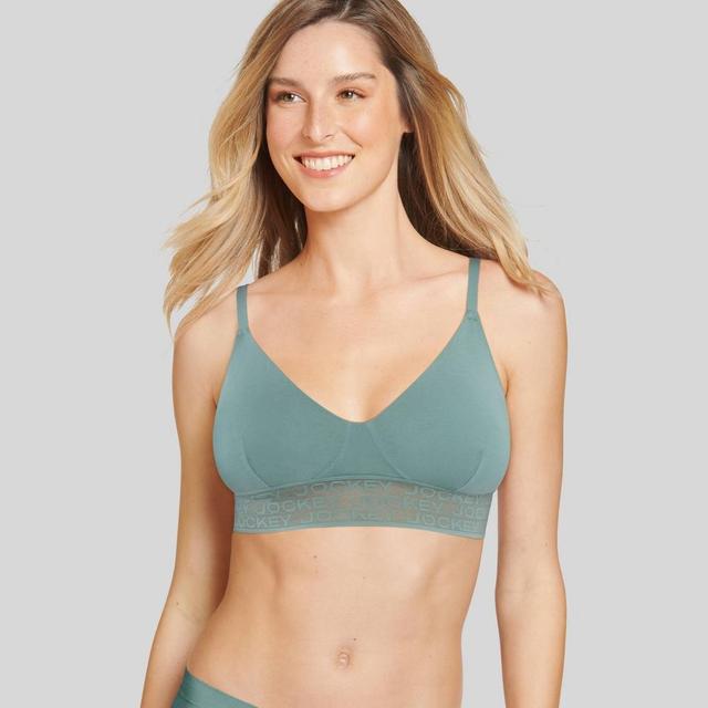 Jockey Generation Womens Soft Touch Logo Bralette - Wisteria XL Product Image