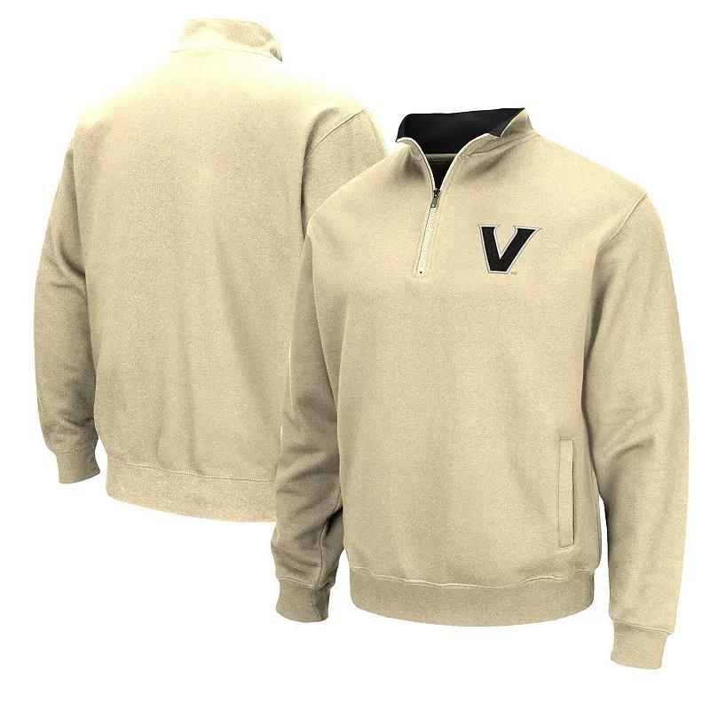 Mens Colosseum Vegas Gold Vanderbilt Commodores Tortugas Quarter-Zip Jacket Product Image