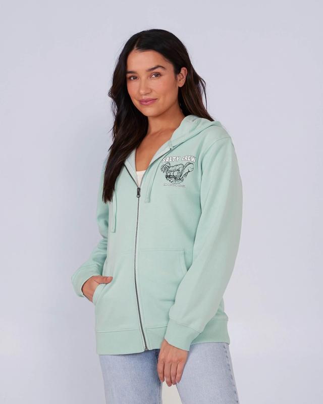 Shaka Zip Hoody - Jade Product Image