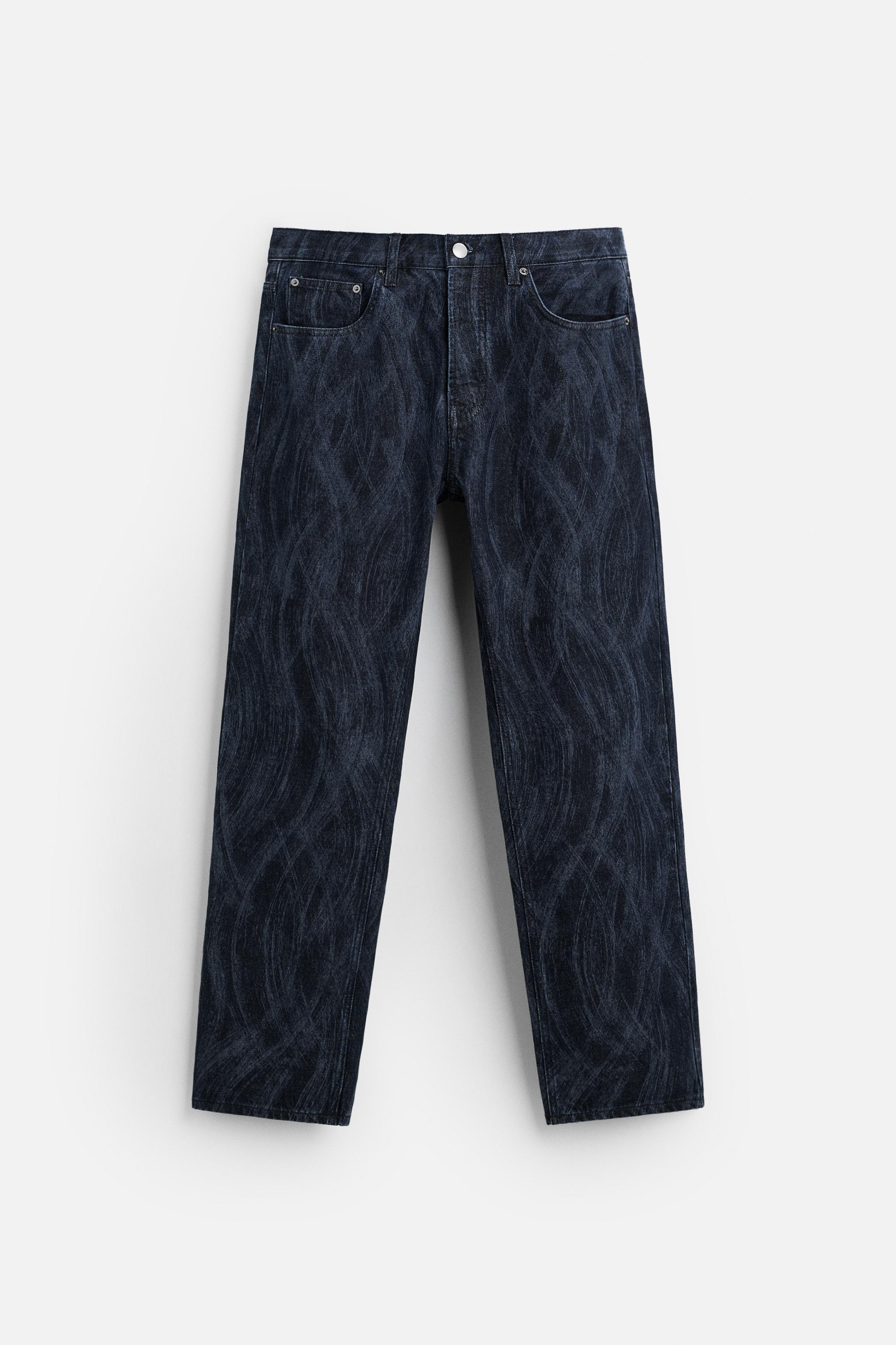 LASER PRINT JEANS Product Image