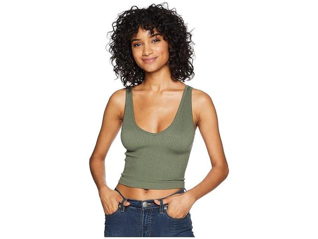 Free People Solid Rib Brami Top Almond XS/S Product Image