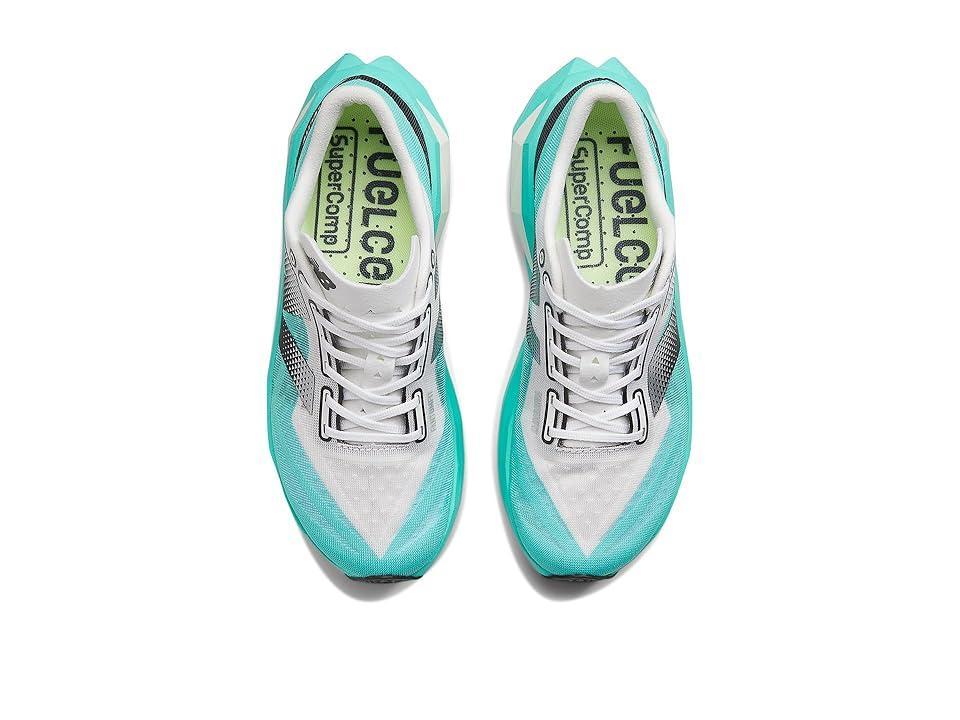 New Balance FuelCell SuperComp Elite v4 (Cyber Jade/White) Women's Shoes Product Image