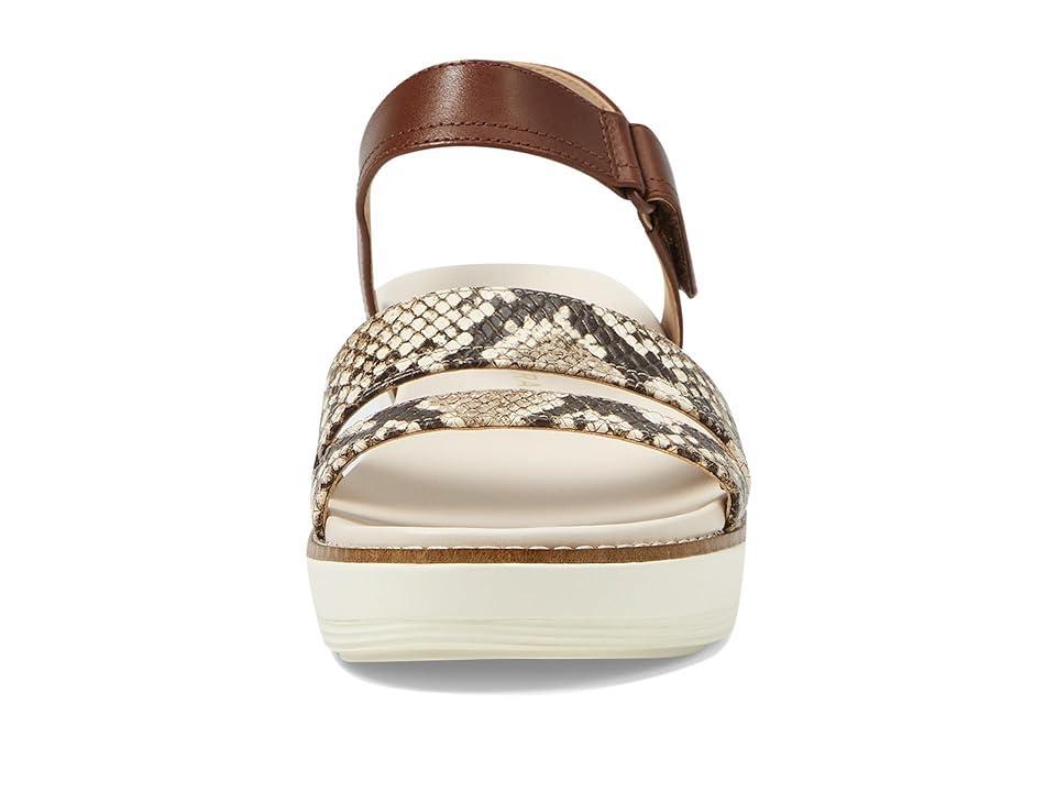 Cole Haan Originalgrand Peyton Flatform (Pecan/Sandollar Snake Print/Ivory) Women's Sandals Product Image