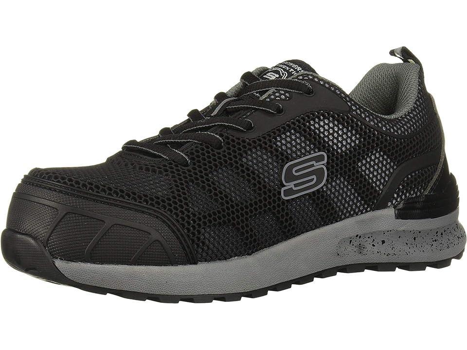 SKECHERS Work Bulklin - Lyndale Composite Toe Grey) Women's Shoes Product Image