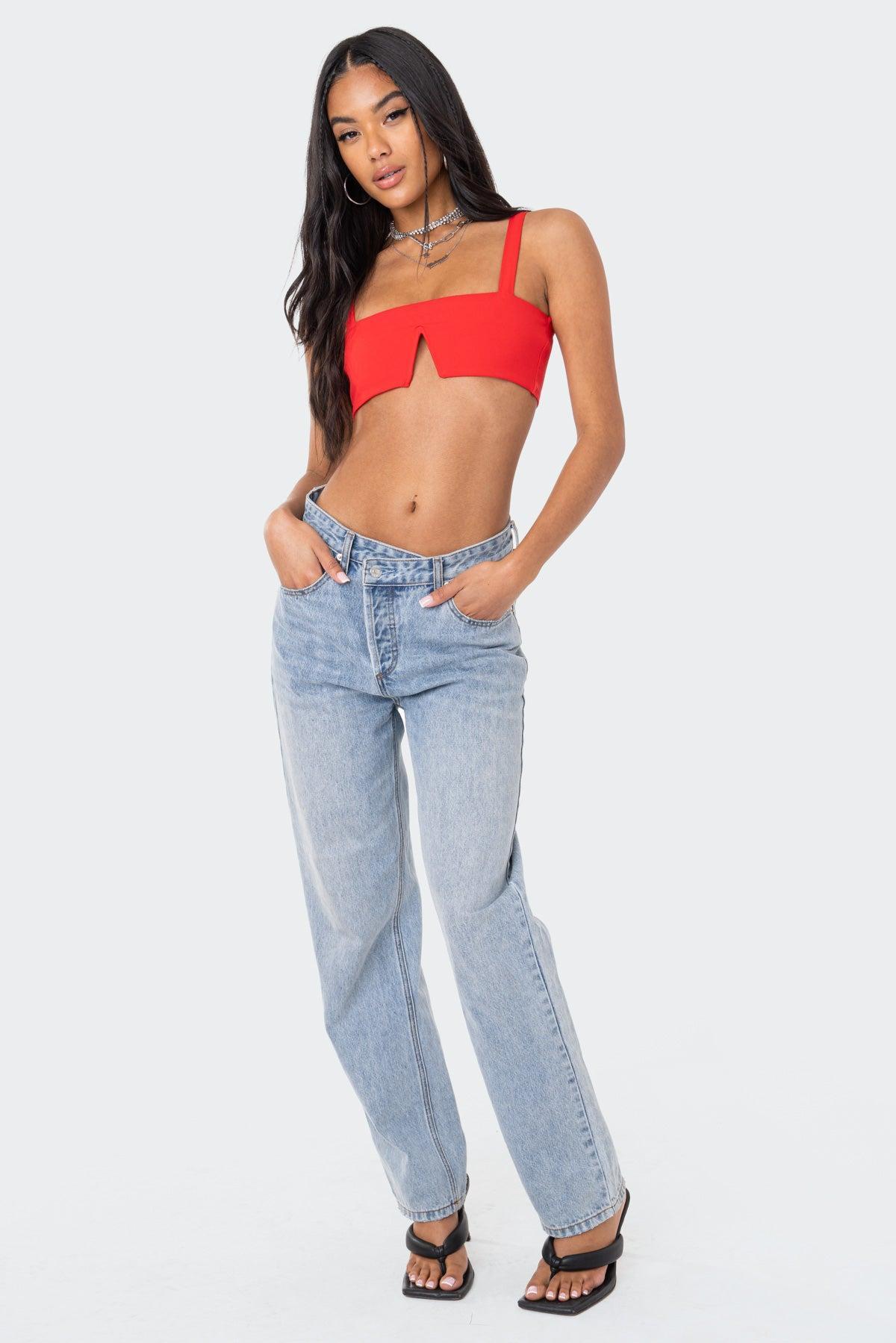 Valeria V Crop Top Product Image