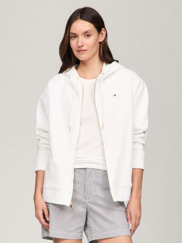 Tommy Hilfiger Women's Relaxed Fit Zip Hoodie Product Image