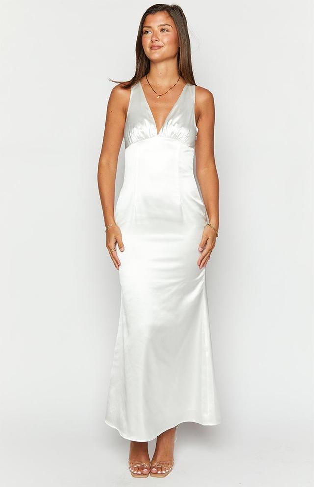 Clara White Maxi Dress Product Image