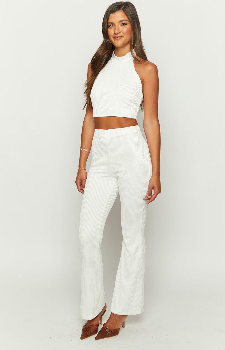 Queenie White Pants Product Image