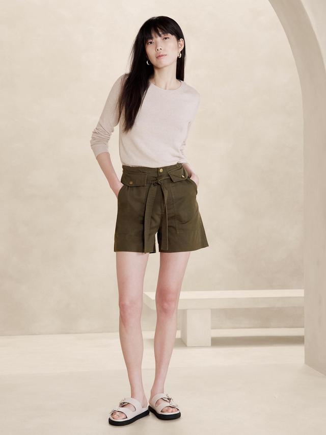 Utility Tie-Waist Short Product Image