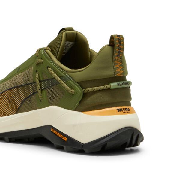 PUMA SEASONS Explore NITROâ¢ Men's Hiking Shoes in Olive Green/Ginger Tea/Black Product Image