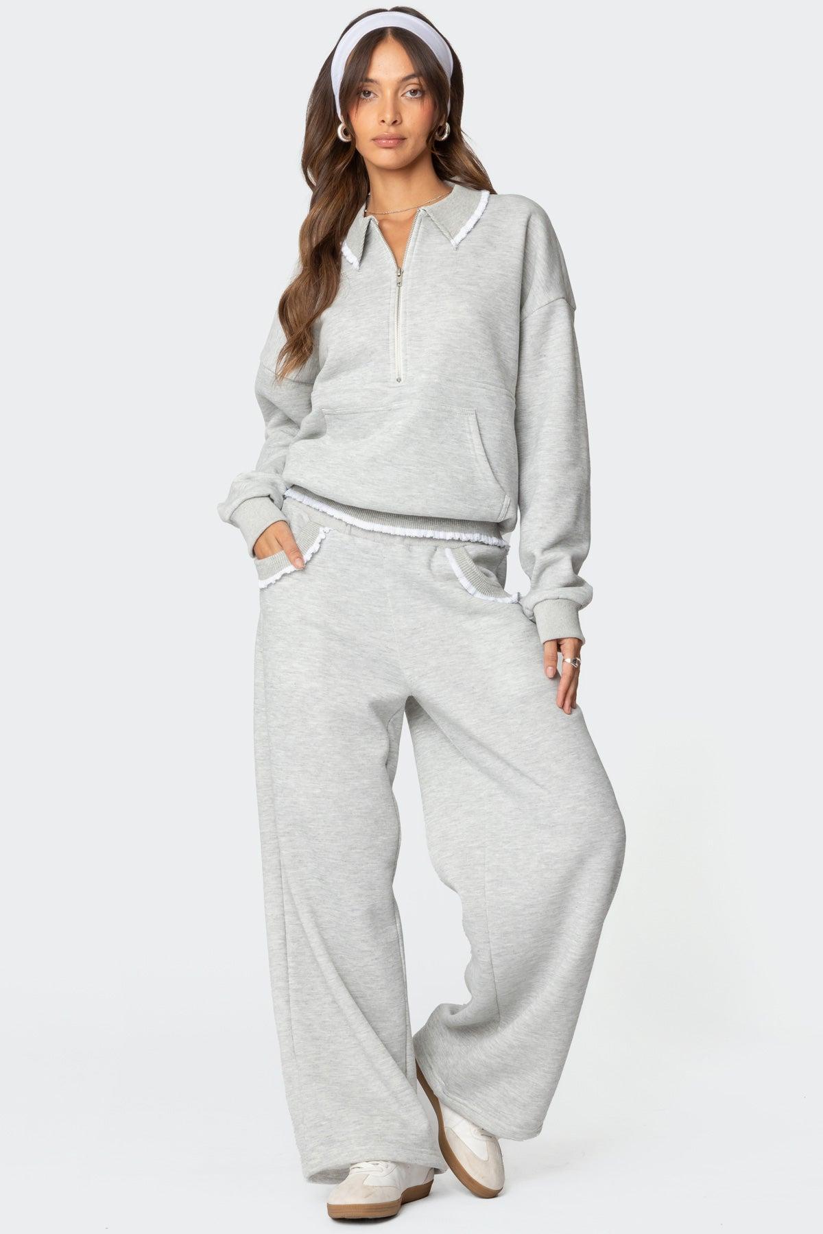 Ashtin Ruffle Trim Sweatpants product image