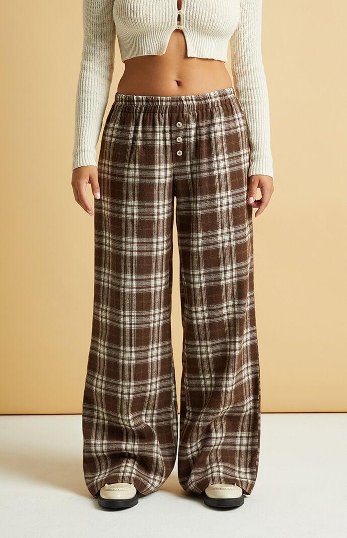 Beverly and Beck Women's Flannel Boxer Pants Product Image